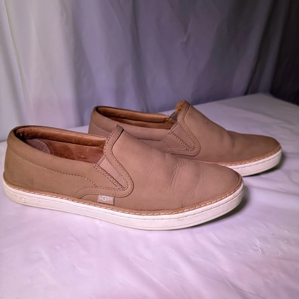UGG Men's Brown Slip-On Loafers